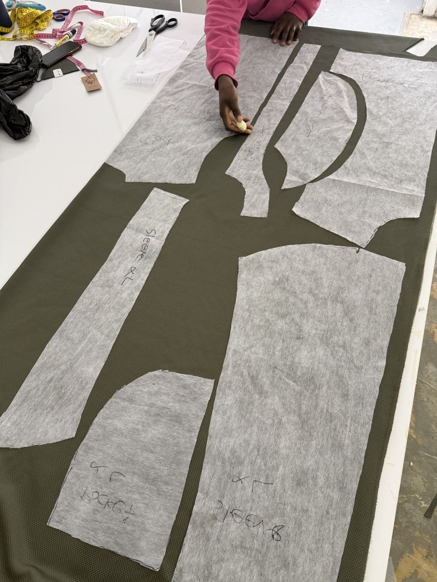 Pattern cutting for CMT clothing manufacturing in Strand