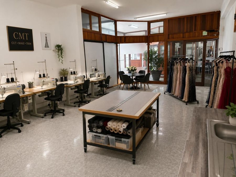 The Eli & Co workshop floor